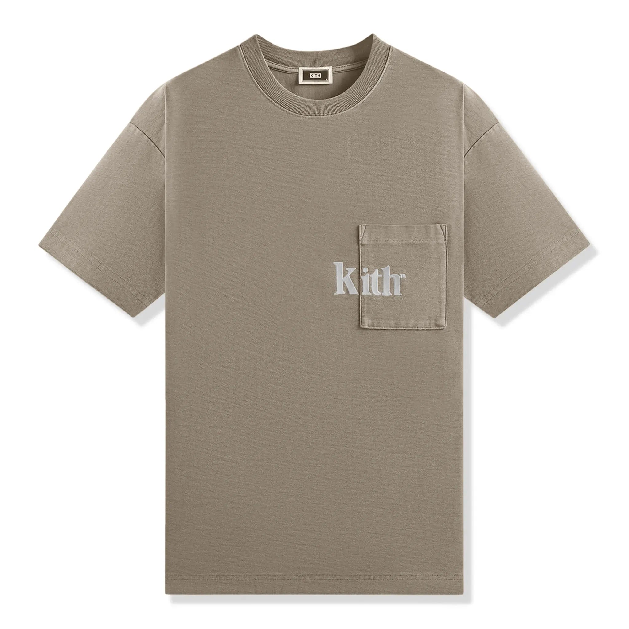 Front View of Kith Quinn Pyrite T Shirt KHM030453 240